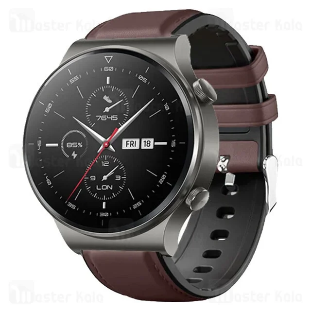 بند چرمی ساعت هوشمند هواوی Huawei Watch GT2 / GT2 Pro Leather Strap - تصویر 3