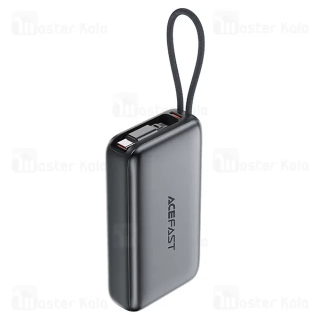پاوربانک 10000 ایس فست ACEFAST M32 توان 35 وات همراه با کابل متصل - تصویر 3