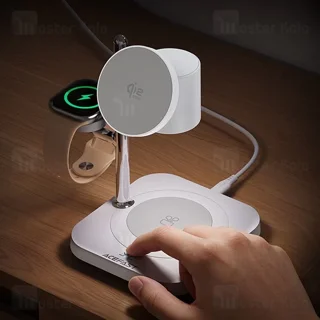 استند و شارژر وایرلس چند کاره مگ سیف ایس فست ACEFAST E39 با قابلیت شارژ اپل واچ - تصویر 8