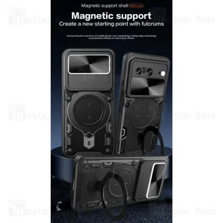 قاب ضد ضربه مگنتی گوگل Google Pixel 8 Magnetic Support Case دارای محافظ دوربین - تصویر 6