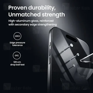 گلس تمام صفحه تمام چسب آیفون Apple iPhone 17 Pro Nillkin CP+ Pro - تصویر 6