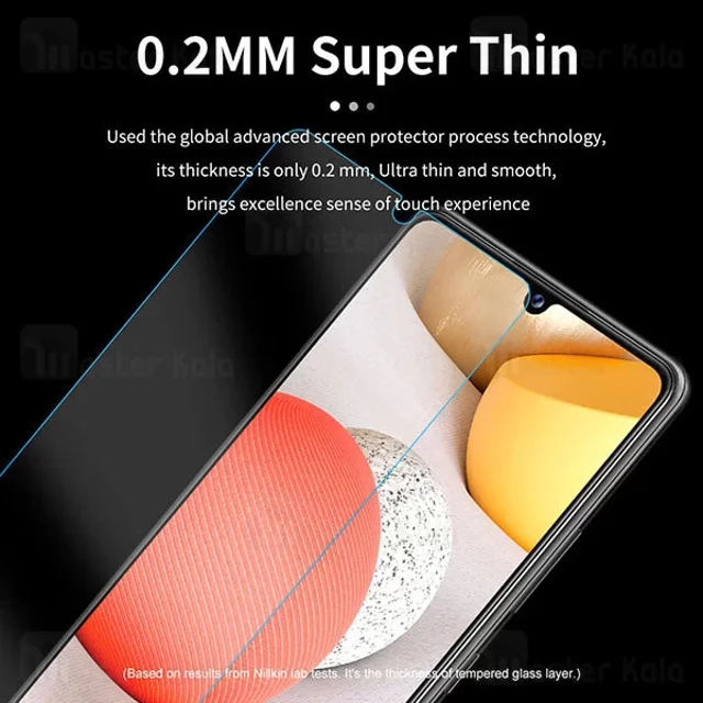 محافظ صفحه شیشه ای نیلکین سامسونگ Samsung Galaxy A42 5G Nillkin H+ Pro - تصویر 4