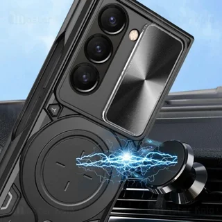 قاب ضد ضربه مگنتی سامسونگ Samsung Galaxy Z Fold6 Magnetic Support Case دارای محافظ دوربین - تصویر 4