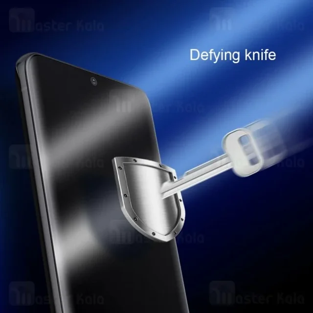محافظ صفحه شیشه ای دورچسب تمام صفحه نیلکین Samsung Galaxy S20 3D CP+ Max - تصویر 3
