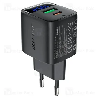 شارژر دیواری ایس فست ACEFAST A114 PD25W GaN Fast Charger توان 25 وات - تصویر 2