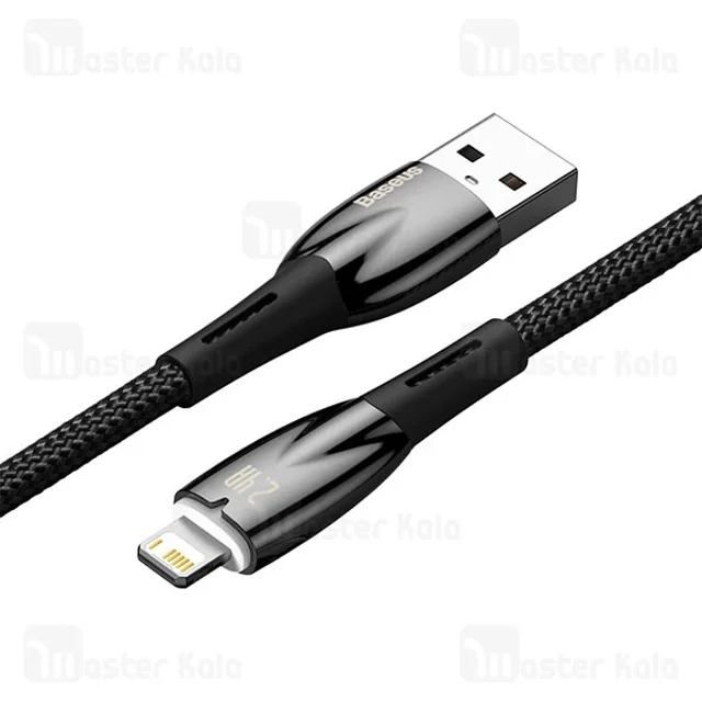 کابل لایتنینگ بیسوس Baseus CADH000301 Glimmer طول 2 متر توان 2.4 آمپر - تصویر 3
