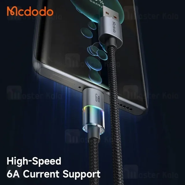کابل Type-C مک دودو Mcdodo CA-818 طول 1.2 متر توان 30 وات - تصویر 5
