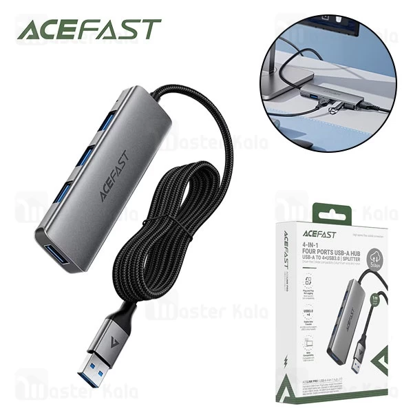 هاب 4 پورت ایس فست ACEFAST J17