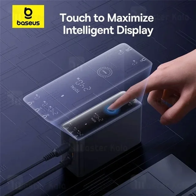 هاب شارژر 5 پورت بیسوس Baseus P10163901113 Simultaneous Charging CCGAN240CE توان 240 وات - تصویر 7