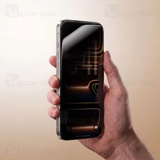 گلس صفحه‌نمایش مشکی ایس‌فست PA3 آیفون 17/16 پرو