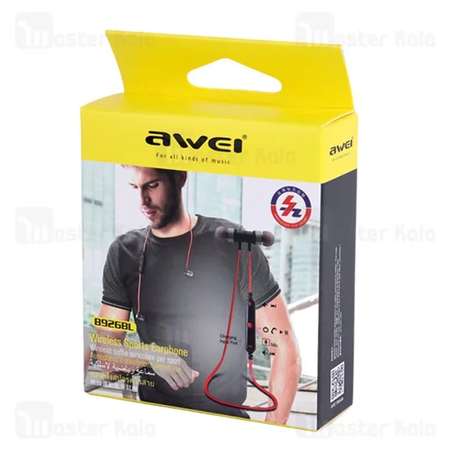 هندزفری بلوتوث گردنی اوی Awei B926BL - تصویر 5