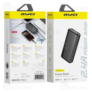 پاوربانک 20000 اوی Awei P6K Pro توان 12 وات - تصویر 6