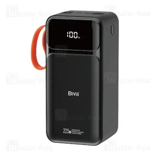 پاوربانک 50000 بیوا Biva BP-052 توان 22.5 وات همراه با کابل متصل - تصویر 2