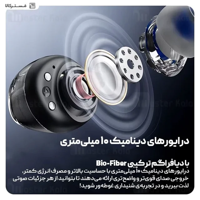 هندزفری بلوتوث ساندپیتز SoundPeats Clear Dot - تصویر 4