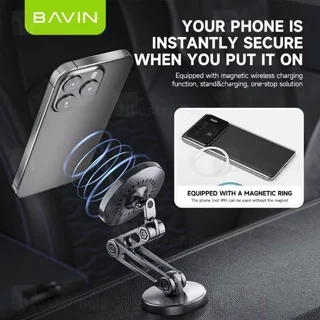 هولدر و شارژر وایرلس مگنتی باوین Bavin PS-66 توان 15 وات - تصویر 5