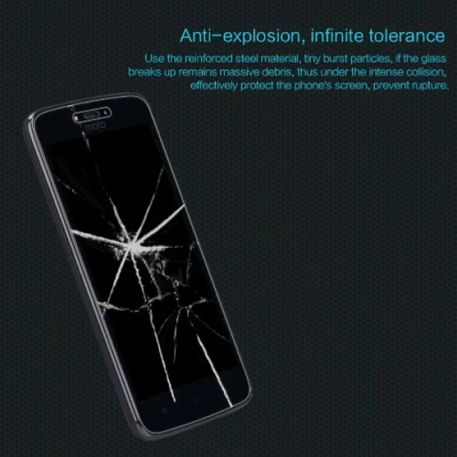 محافظ صفحه نمایش شیشه ای نیلکین موتورولا Nillkin H Glass Motorolla Moto C - تصویر 8