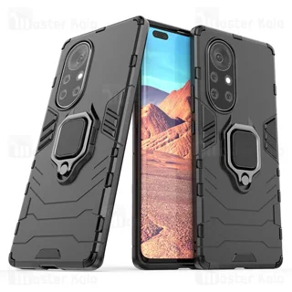 گارد ضد ضربه انگشتی Huawei Nova 8 Pro 5G Black Panther KEYSION ShockProof Armor Ring - تصویر 2