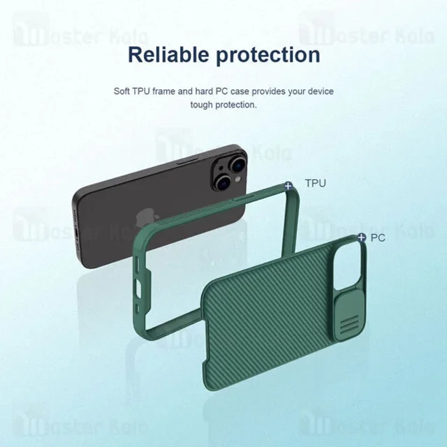 قاب محافظ iPhone 14 Plus Nillkin CamShield Pro Case دارای محافظ دوربین - تصویر 7