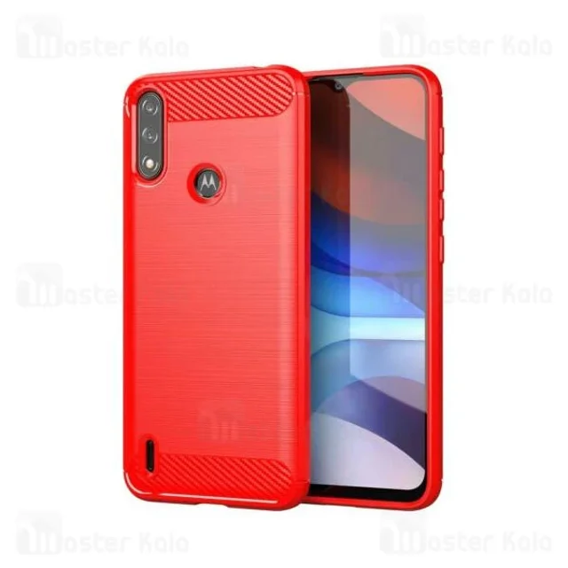 قاب فیبر کربنی موتورولا Motorola Moto E7i Power Rugged Armor Fiber Carbon - تصویر 3