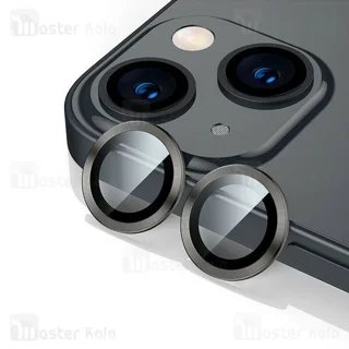 پک 2تایی محافظ لنز فلزی دوربین آیفون Apple iPhone 13 / iPhone 13 Mini Metal Ring Lens - تصویر 3