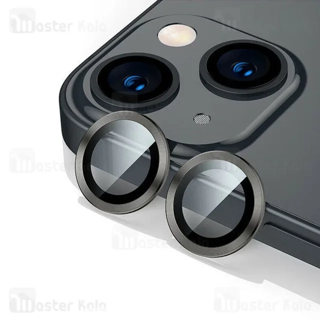 پک 2تایی محافظ لنز فلزی دوربین آیفون Apple iPhone 13 / iPhone 13 Mini Metal Ring Lens - تصویر 3