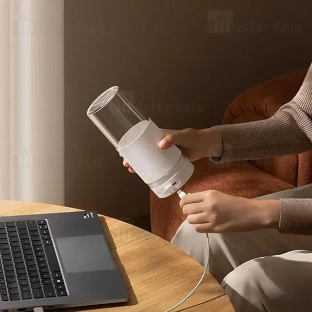 مخلوط کن قابل حمل شارژی شیائومی Xiaomi Mijia Portable Juicer Cup 2 MJZZB02PL ظرفیت 300 - تصویر 4