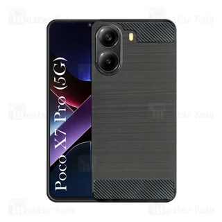 قاب فیبر کربنی شیائومی Xiaomi Redmi Turbo 4 / Poco X7 Pro 5G Rugged Armor Fiber Carbon - تصویر 2