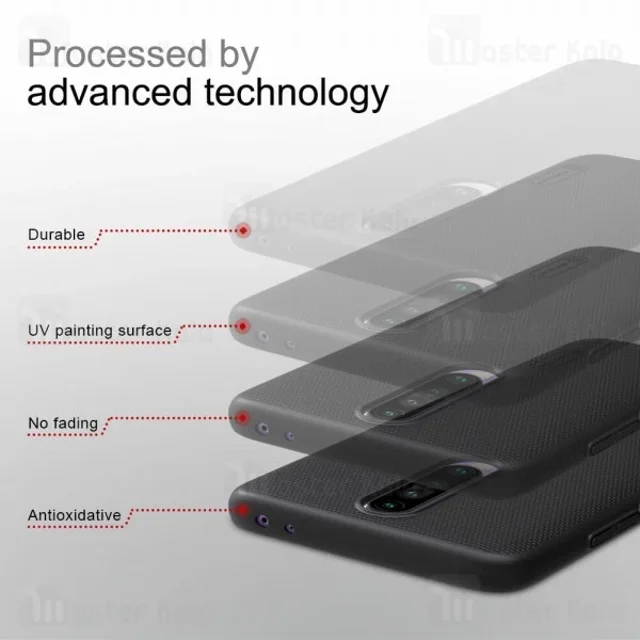 قاب محافظ نیلکین شیائومی Xiaomi Redmi K30 / K30 5G / Poco X2 Nillkin Frosted Shield - تصویر 7