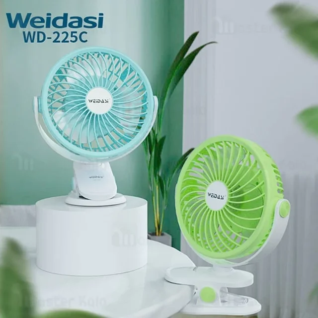 پنکه رومیزی شارژی ویداسی Weidasi WD-225C - تصویر 2