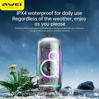 اسپیکر بلوتوث اوی Awei KA32 توان 20 وات رم خور - تصویر 3