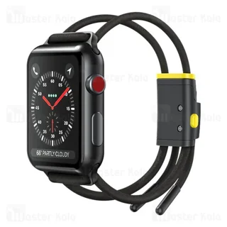 بند ساعت اپل واچ Baseus Lockable Rope Strap for AP Watch Series 3/4/5/6/SE 42mm/44mm - تصویر 3