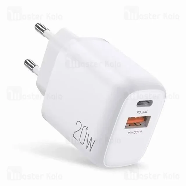شارژر دیواری بیوا Biva HC-20 Dual Output Fast Charger توان 20 وات - تصویر 2
