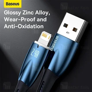 کابل لایتنینگ بیسوس Baseus CADH000301 Glimmer طول 2 متر توان 2.4 آمپر - تصویر 7