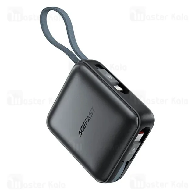 پاوربانک 10000 ایس فست ACEFAST M23 PD22.5W GaN Fast Charger توان 22.5 وات همراه با کابل - تصویر 5