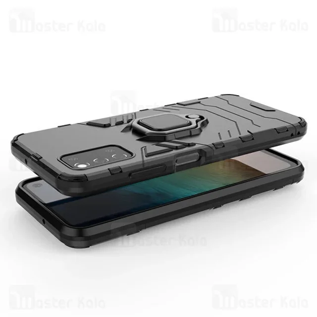 گارد ضد ضربه انگشتی سامسونگ Samsung Galaxy F52 5G Black Panther Keysion Shockproof Armor - تصویر 6