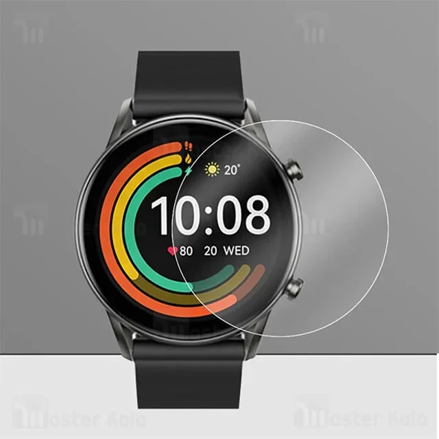 پک 2تایی محافظ نانو ساعت هوشمند شیائومی Xiaomi Haylou RT2 TPU Screen Protector - تصویر 2