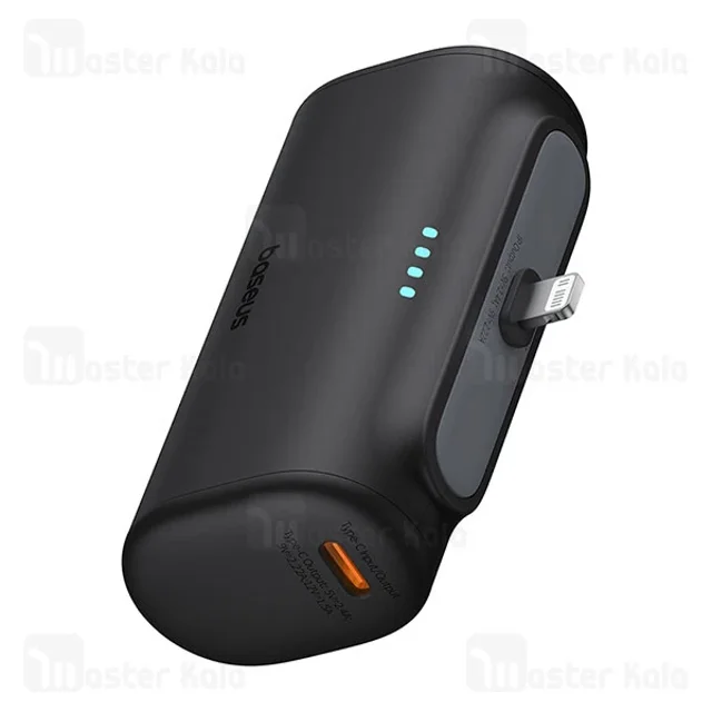 پاوربانک 5000 بیسوس Baseus P10068307113 توان 20 وات همراه با کانکتور لایتنینگ - تصویر 2