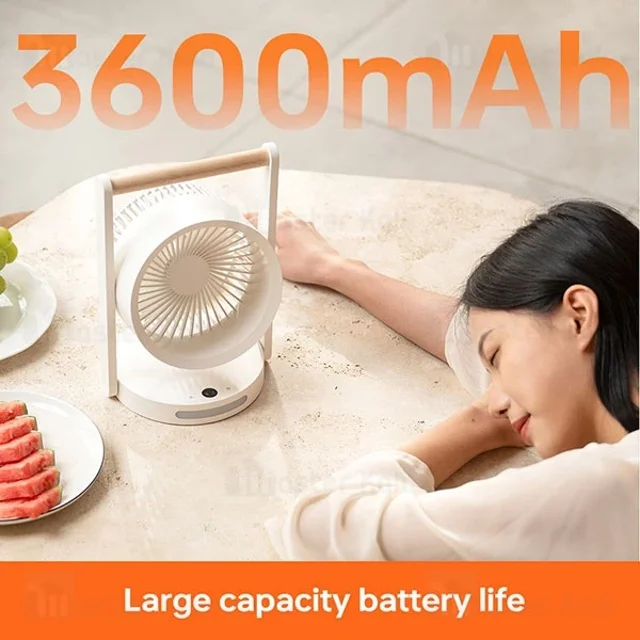 پنکه رومیزی شارژی بیوا Biva FA-05 Portable Desktop Cycle Fan - تصویر 6