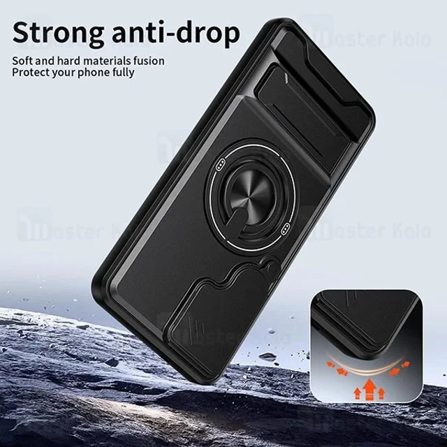 قاب ضد ضربه مگنتی Samsung Galaxy S23 FE Magnetic Multifunctional Case دارای محافظ دوربین - تصویر 4