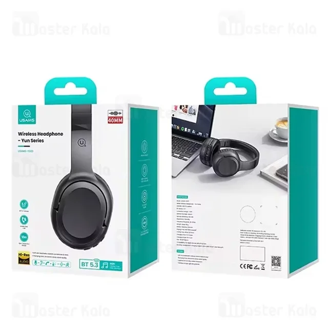 هدفون بلوتوث یوسمز USAMS YG23 YUN Series Wireless Headphones - تصویر 7