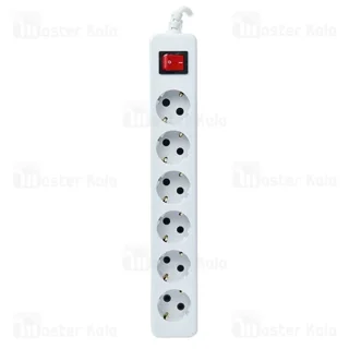 چند راهی برق پارت الکتریک Part Electric PE658 طول 3 متر - تصویر 3