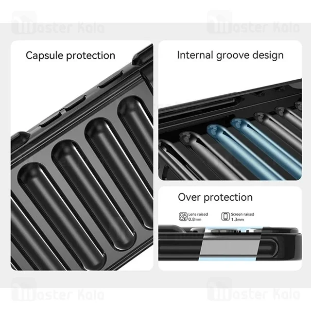 قاب پافر ضد ضربه شیائومی Xiaomi Poco F6 Pro TPU Capsule Shockproof - تصویر 5