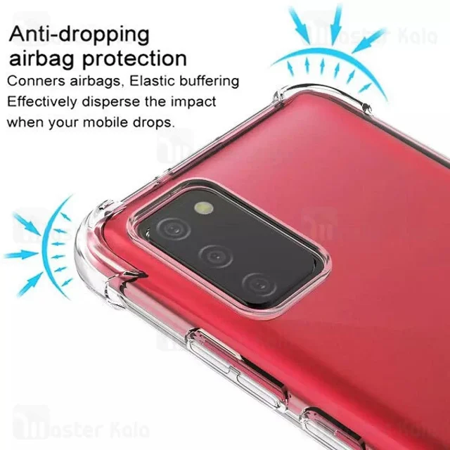 قاب ژله ای ضد ضربه سامسونگ Samsung Galaxy A02s / M02s Smtt ShockProof AirBag - تصویر 4