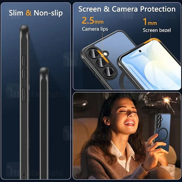 قاب محافظ مگ سیف سامسونگ Samsung Galaxy S25 FE - تصویر 5