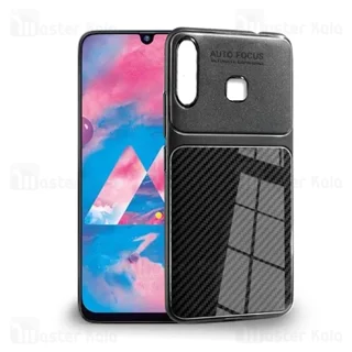 قاب ژله ای طرح چرم فیبر کربنی Samsung Galaxy M30 Auto Focus Fiber Carbon - تصویر 2