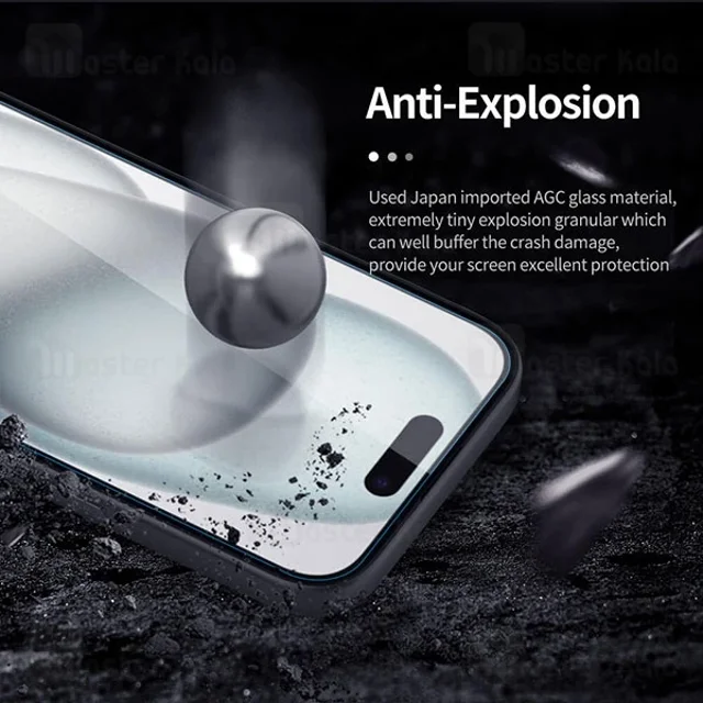 گلس نیلکین آیفون Apple iPhone 15 Nillkin H+ Pro - تصویر 8