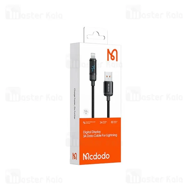 کابل لایتنینگ مک دودو Mcdodo CA-5000 طول 1.2 متر توان 12 وات - تصویر 8