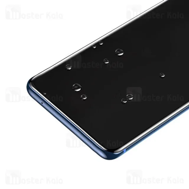 پک 2 تایی محافظ صفحه شیشه ای تمام صفحه و خمیده یو وی Samsung Galaxy S20 Baseus SGSAS20 UV - تصویر 5