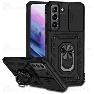 گارد محافظ ضد ضربه انگشتی سامسونگ Samsung Galaxy S22 Plus SHUNIJA Armor Case دارای محافظ - تصویر 2