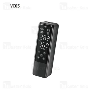 کمپرسور باد یسیدو Yesido VC05 همراه با چراغ قوه - تصویر 2